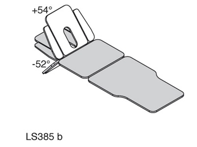LS385 - SINTHESI PLUS NAR - inclinazione testata