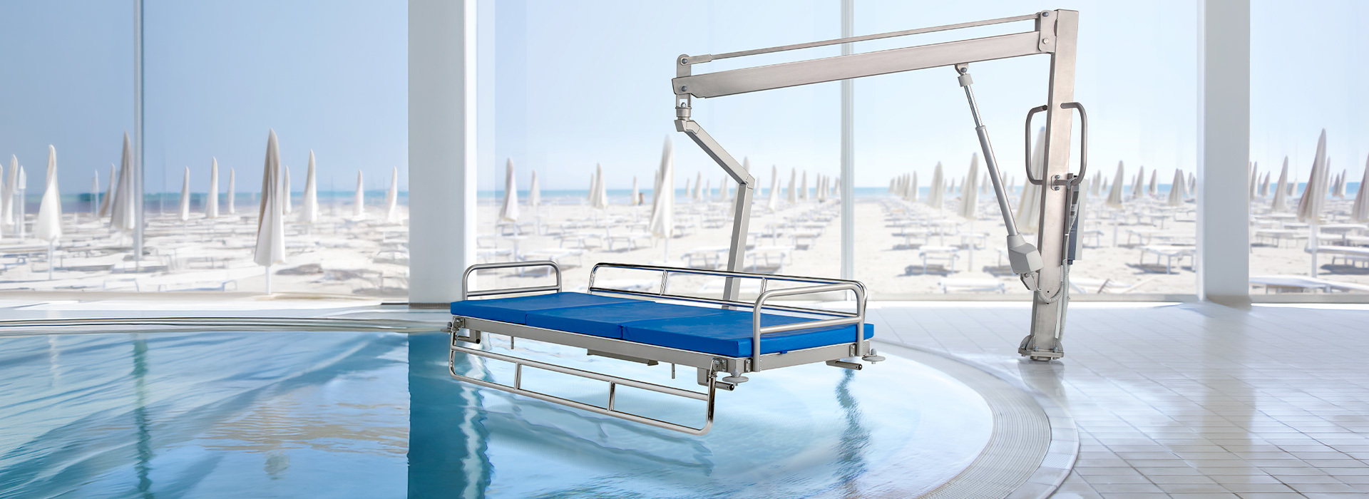 SH series, Oltre le barriere: un nuovo sollevatore per piscina per una maggiore accessibilità