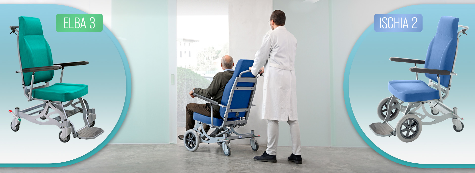 Sedie per il trasferimento dei pazienti