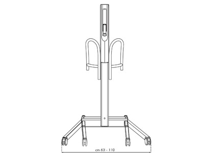 HM2600 - sollevatre VICTOR - dimensioni