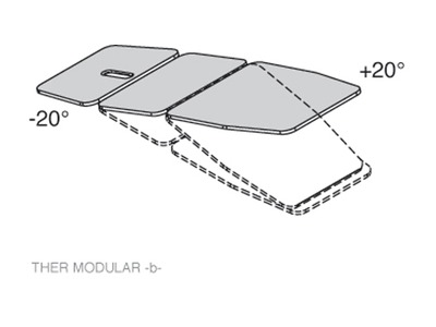 LH117 - LETTINO THER MODULAR - INCLINAZIONI