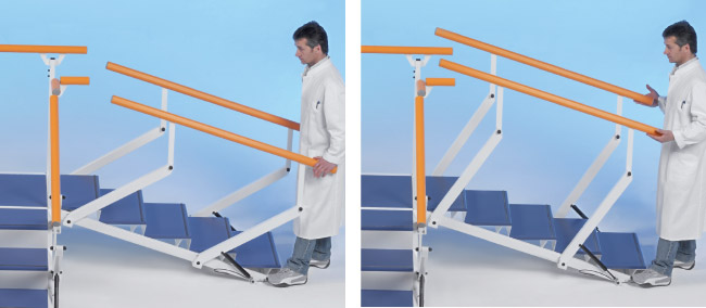 modular rehabilitation staircases plus line